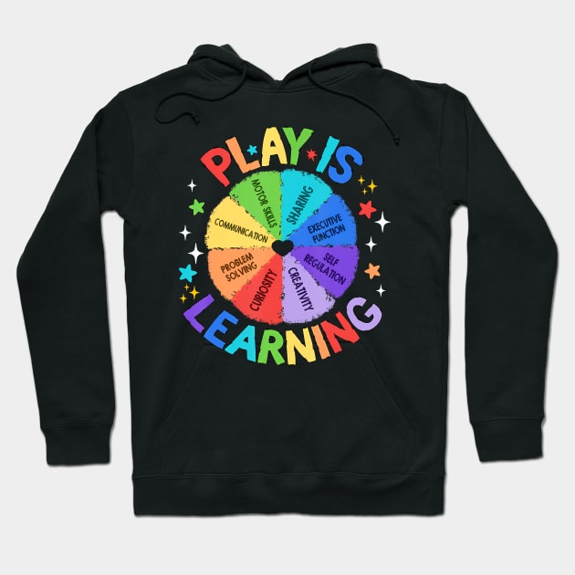 Play Is Learning Hoodie by Stewart Cowboy Prints